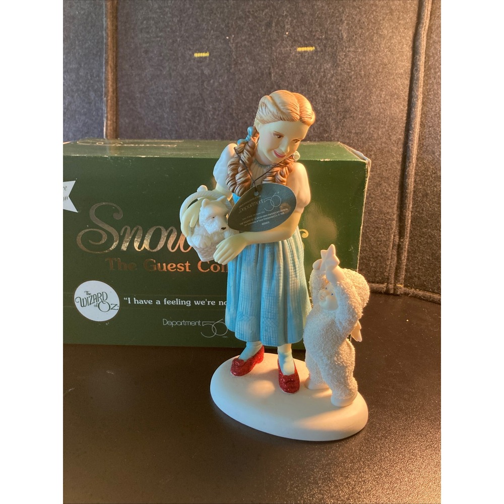 Dept 56 Snowbabies Wizard of Oz Dorothy Figurine Premiere Edition 68830
